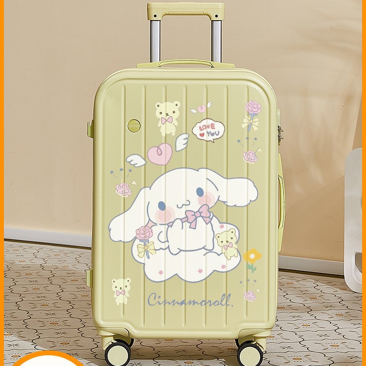 プリントのスーツケースの女性の静音ユニバーサルホイールのスーツケースの丈夫で耐久性のあるファスナー