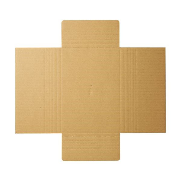 （まとめ） TANOSEE タトウ式段ボール A4用 1パック（50枚） [x5セット]