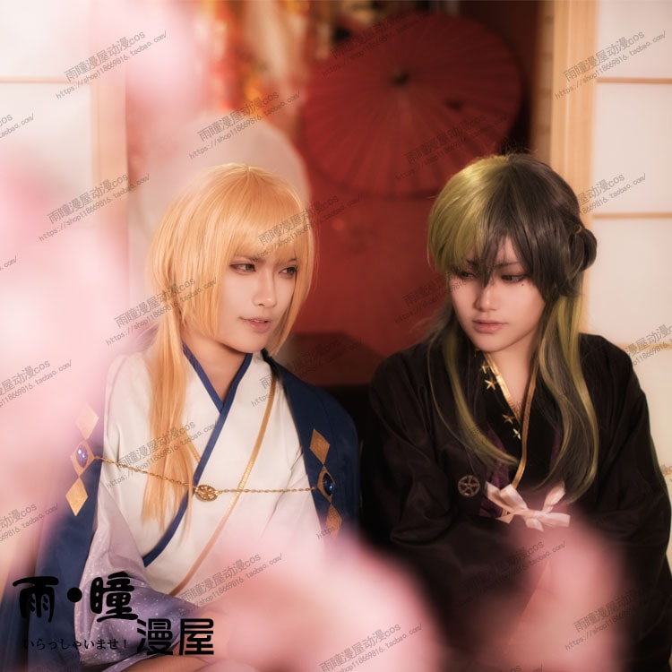 夢100コスプレイベント星空浴衣帽子ミミズ着物