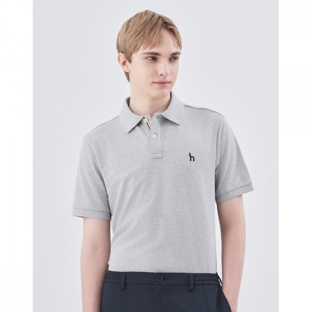 (ヘッジズ) 24SS グレーメランジショートスリーブピケ T シャツ HZTS4B403G2 8,478円