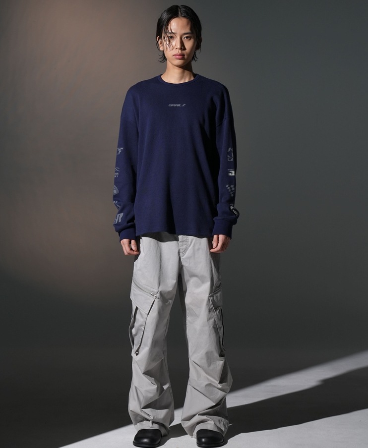 【GRAILZ】 ROAD RACING THERMAL LONG SLEEVE : NAVY