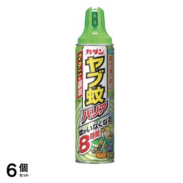 カダン ヤブ蚊バリア 550mL 6個セット