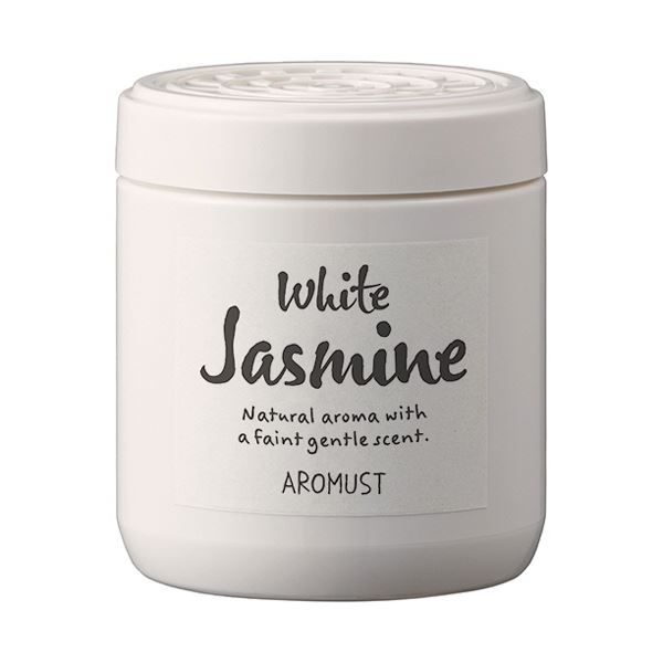 （まとめ） 晴香堂 アロマストナチュラル ホワイトジャスミン 160ml 1個 [x10セット]