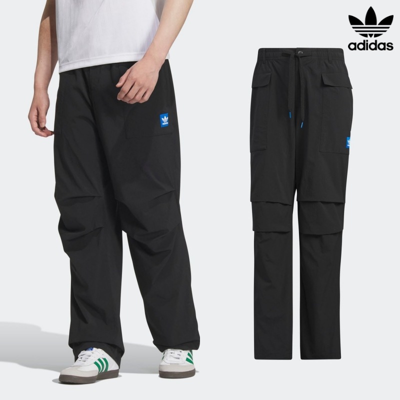 [ADIDAS] アディダス シティー スケート パンツ / BLACK