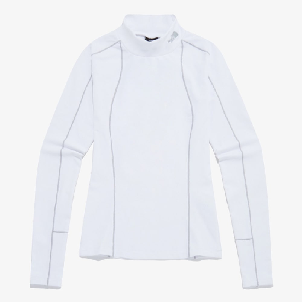 ザノースフェイス NT7XQ81B ウィメンズビヨンドピックモックネック_ホワイト