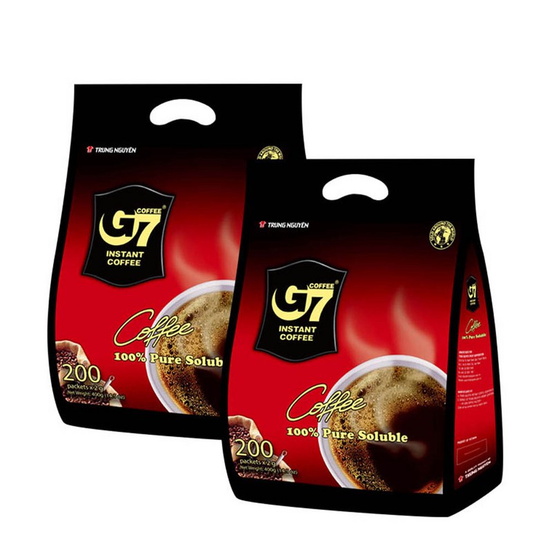 G7 ブラックコーヒー ピュア ブラックコーヒー 2g 400個