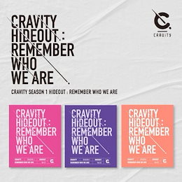 CRAVITY クレビティ SEASON 1 HIDEOUT REMEMBER WHO WE ARE / バージョン選択、3種セット