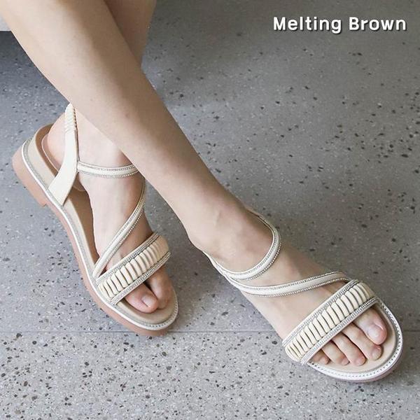 女子バンディング背伸びバカンスサンダルS31