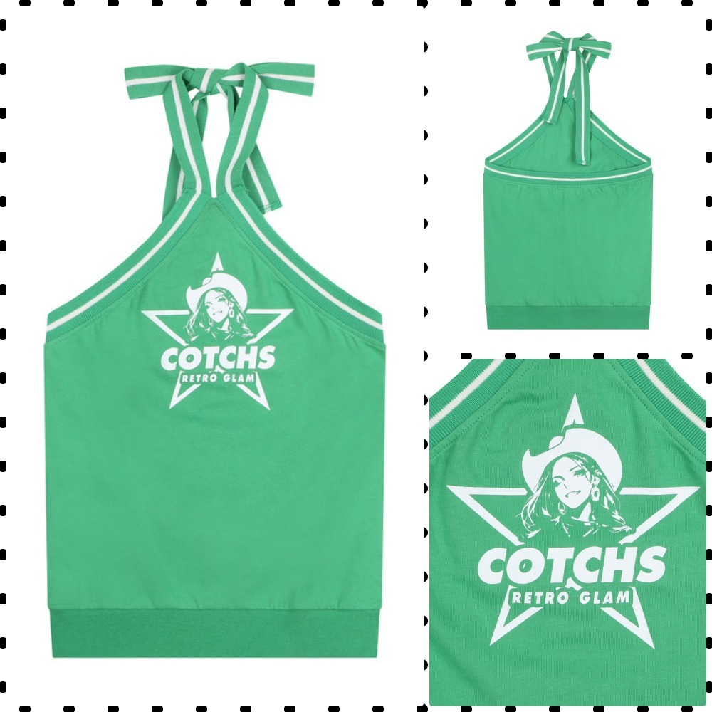 【COTCHS】25SS COWGIRL HALTER TOP