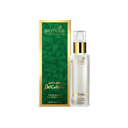 アンチエイジ Bxl セルラーユースセラム 30ml 1本 バイオティーク BIOTIQUE 植物成分 アーユルヴェーダ 美容液 海外直送 国際郵便発送 日時指定不可