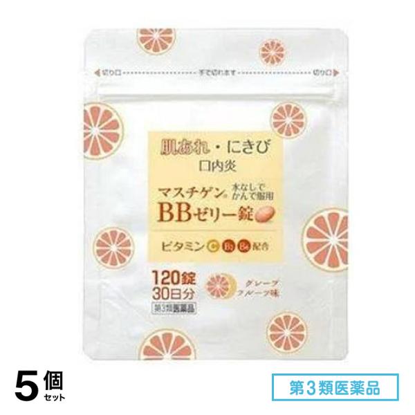 第３類医薬品 マスチゲンBBゼリー錠 120錠 5個セット