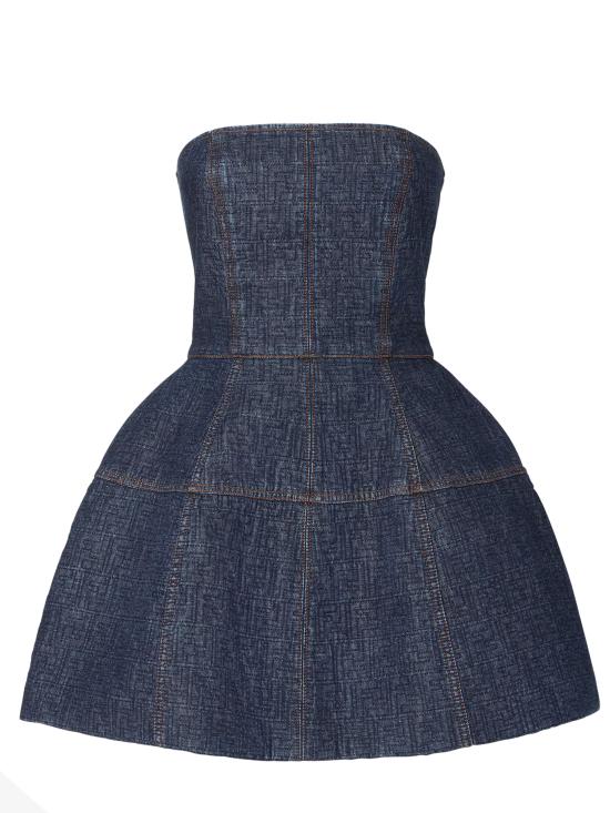 FENDI Women Mid Skirts FLD568AW82 F1UKI Blue