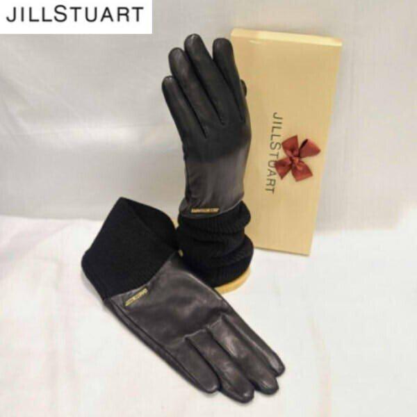 GBS2061H_リストニットロングコンビレディース革