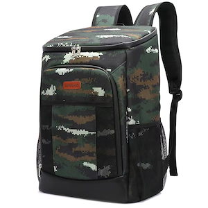 ジャングルキャンプビッグクーラーバッグソフト100% 漏れ防止防水熱ピクニックバッグ等温バックパック軍 新鮮 バッグ