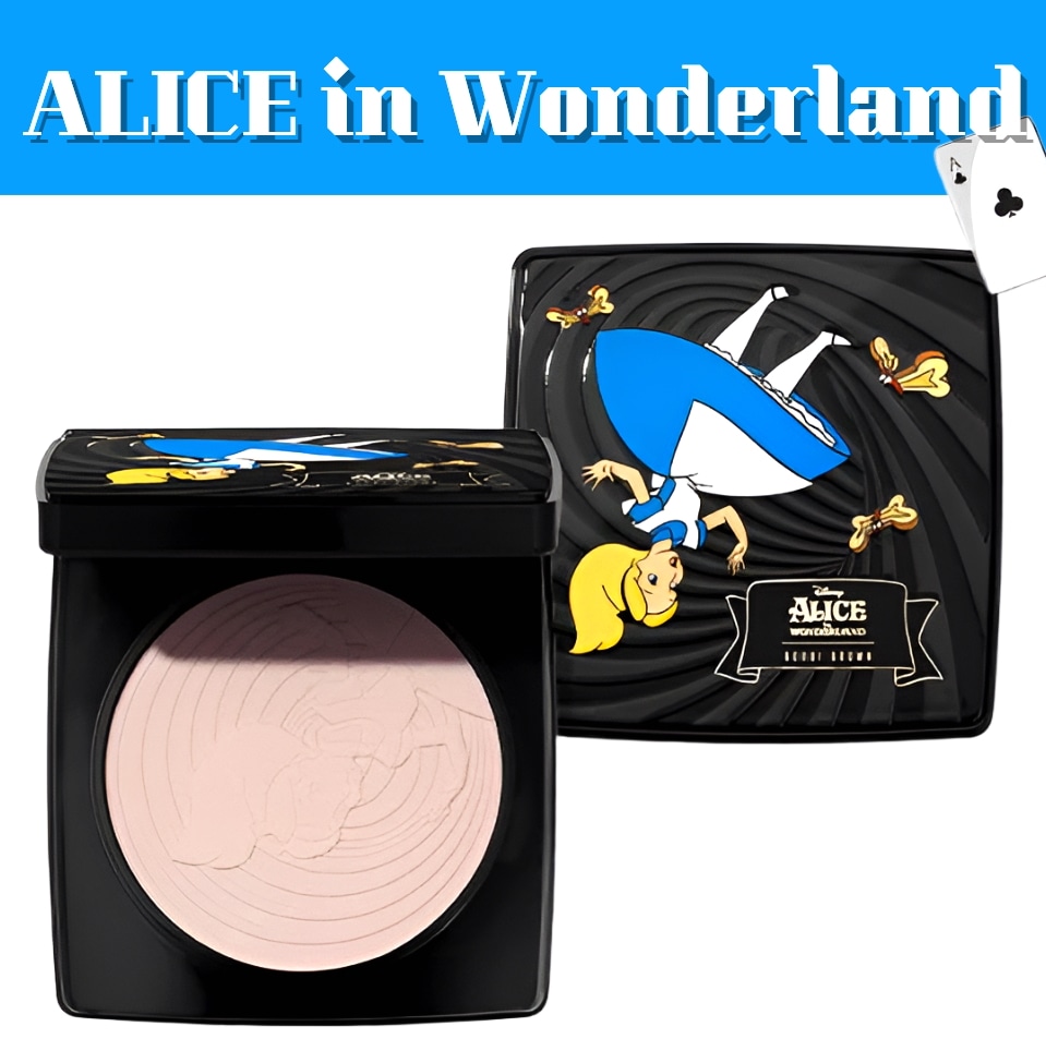 【不思議の国のアリス】× Bobbi Brown シアーフィニッシュ プレスト パウダー　Sheer Finish Pressed Powder 毛穴 人気 ディズニー プレゼント 女性