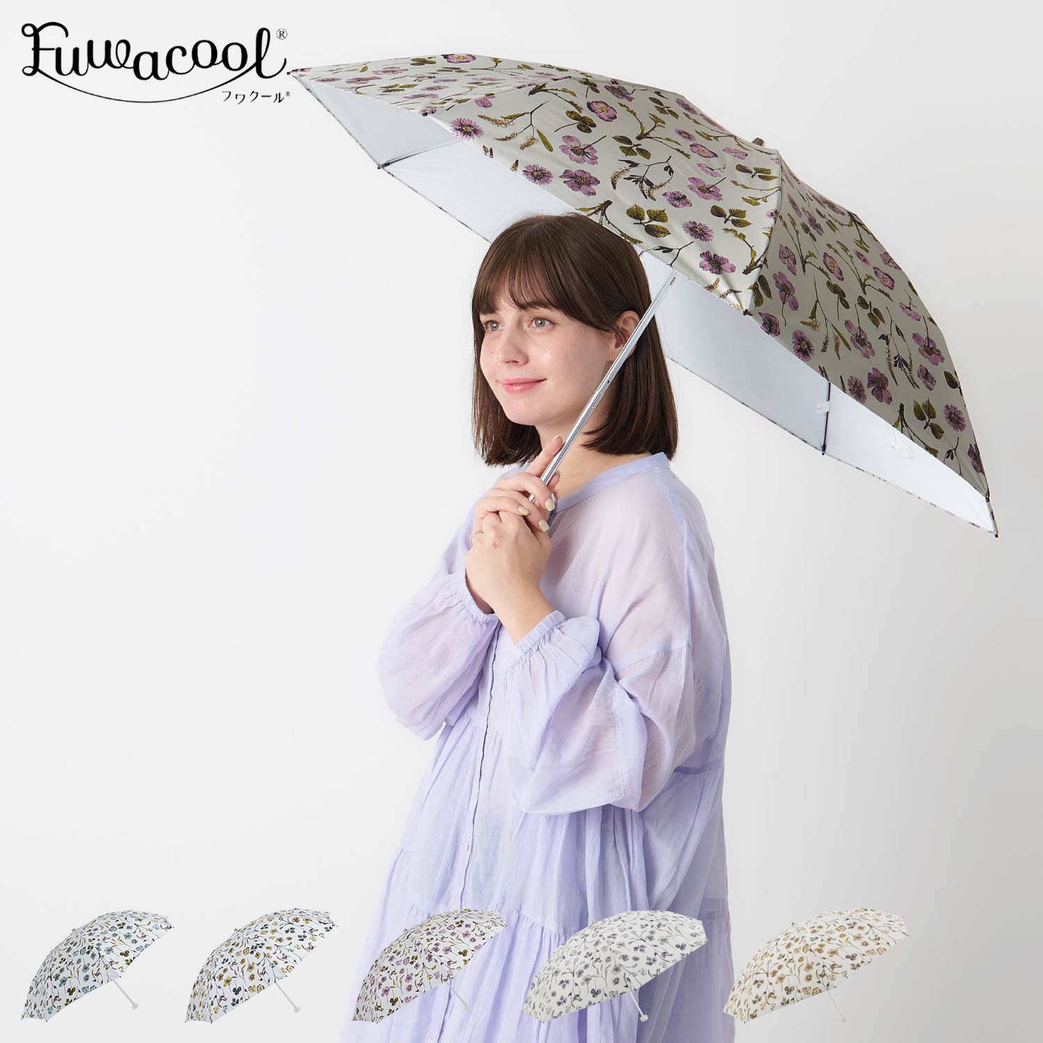 日傘 折りたたみ 軽量 晴雨兼用 雨傘 レディース 遮光 遮熱 UVカット 22-447-11872-02