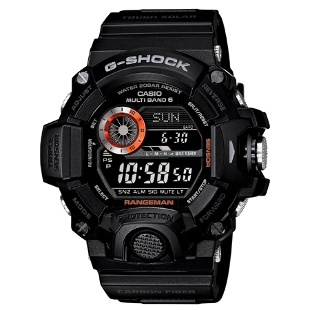 カシオ 【国内正規品】G-SHOCK（ジーショック）　MASTER OF G　RANGEMAN Gショック ソーラー電波時計 GW-9400BJ-1JF