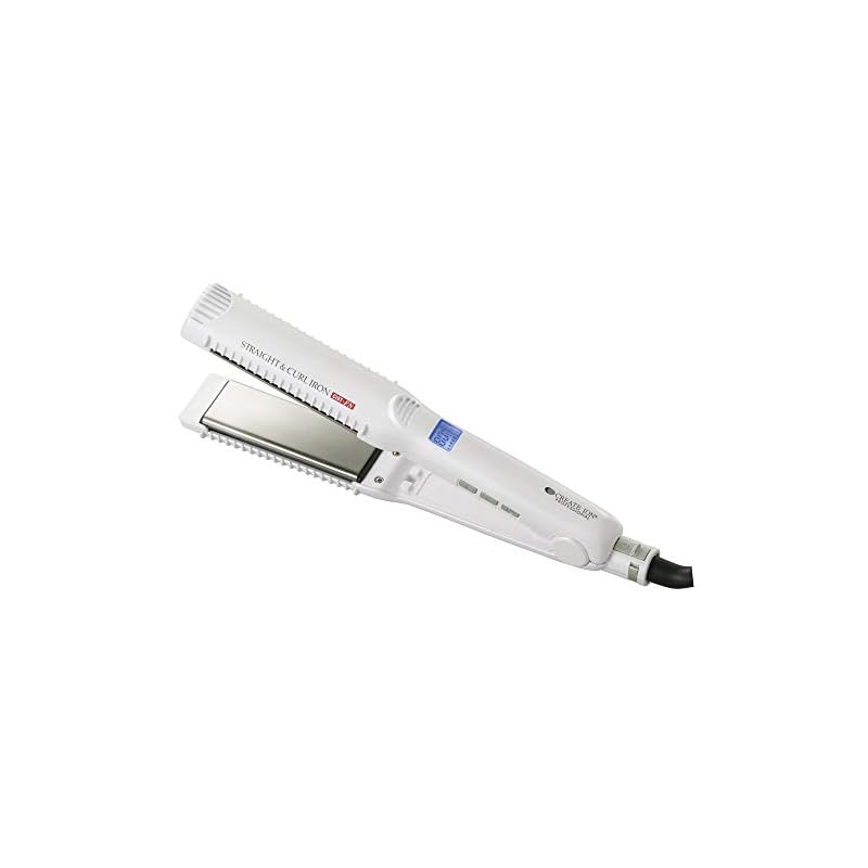 Create (クレイツ) イオン ストレート ＆ カールアイロン 2WAY ヘアアイロン (海外対応/自動電源OFF / 7段階温度調節) ストレート カール (CIST-FN CIST-G01) Create (クレイツ) イオン ストレート ＆ カールアイロン 2WAY ヘア