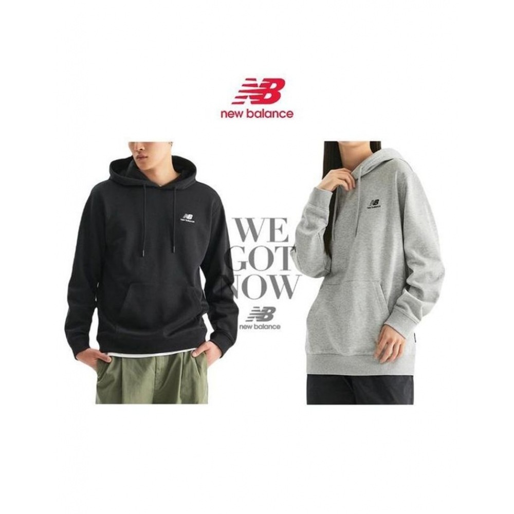 ニューバランス エッセンシャルフーディ セミオーバーフィット男女兼用