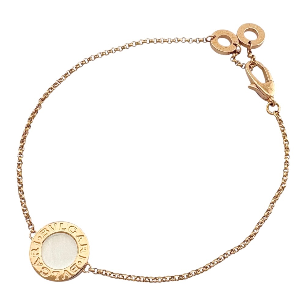 ブルガリ ブルガリブルガリ ブレスレット 18金 K18ピンクゴールド BVLGARI 中古 美品