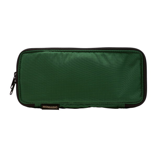 Qoo10] ノーマディック ラウンドジップ ペンケース【グリーン】筆