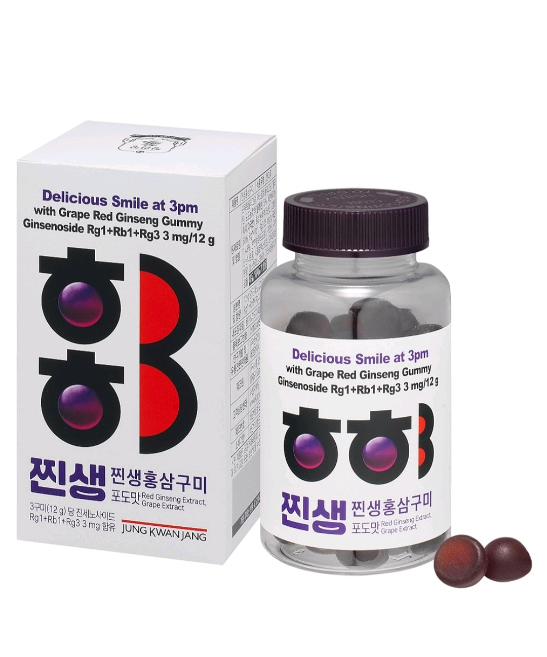 チンセン 韓国紅参グミ 75錠 1個