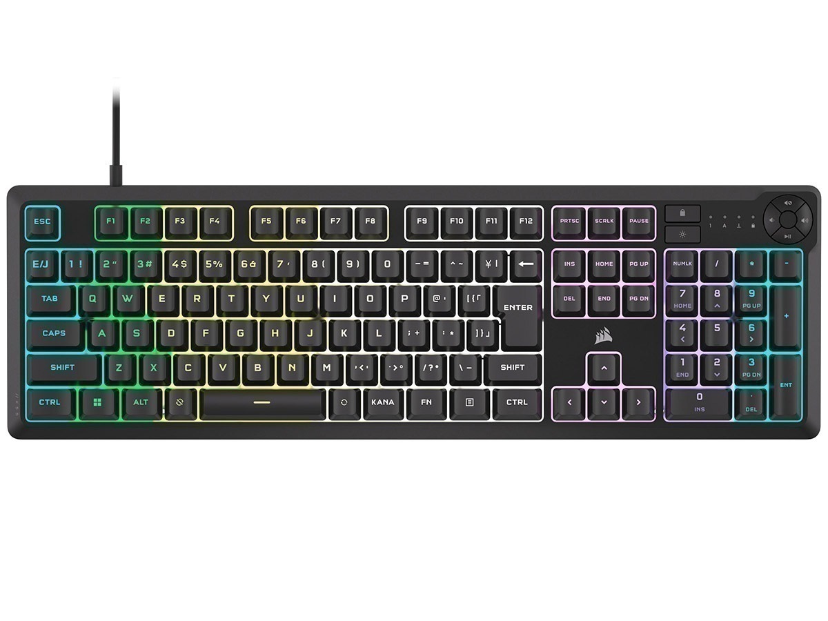 K55 CORE RGB CH-9226C65-JP [ブラック] ゲーミングキーボード