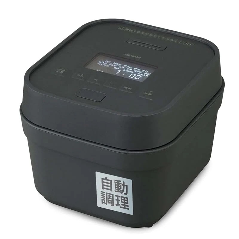 【即納】【自動調理保温長時間】 アイリスオーヤマ 炊飯器 5.5合 IH式 50銘柄炊き分け機能 極厚火釜使用 40種類の自動メニュー 高め保温モード RC-IGA50-HAアッシュ