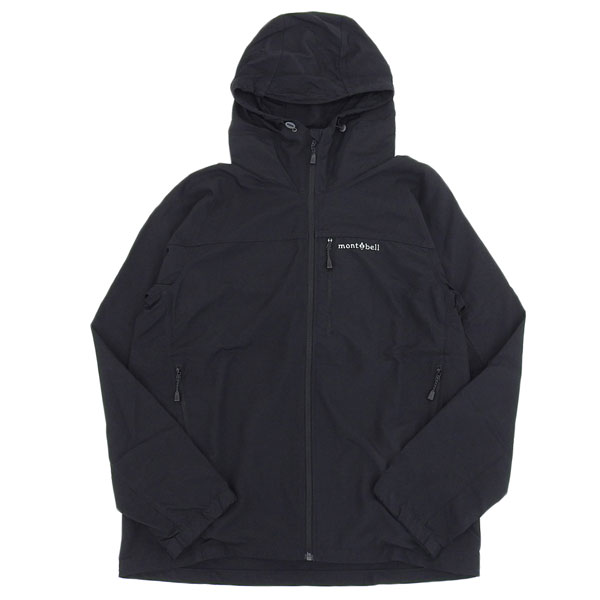 モンベル O.D.パーカ メンズ パーカー ウインドブレーカー ジャケット S ナイロン ブラック O.D.Hooded Jacket Men s RS1103320BK MONTBELL