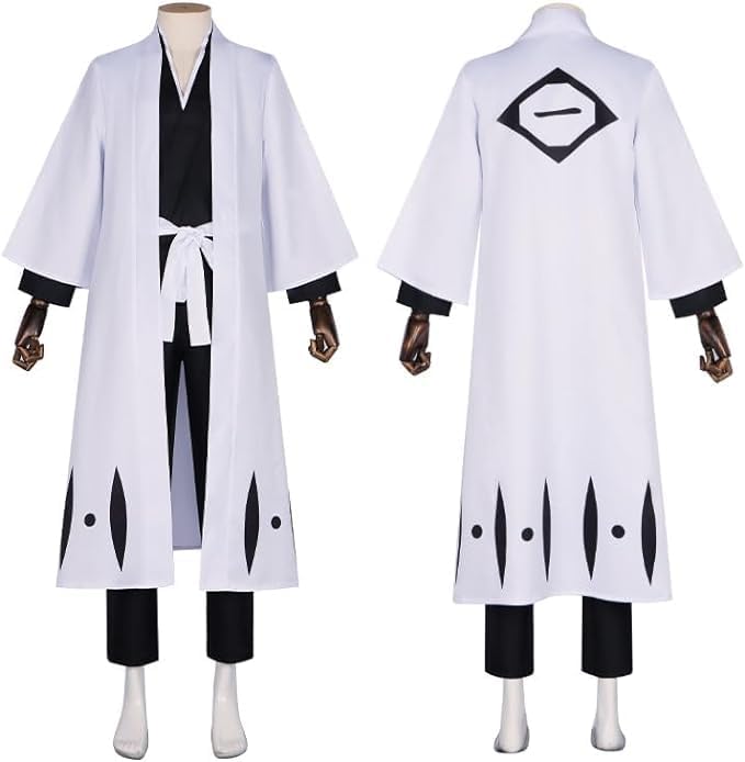 BLEACH(ブリーチ) 一番隊隊長 山本 元柳斎 重國風 1番隊長3代目服 着物 コスプレ衣装 お盆 舞台服