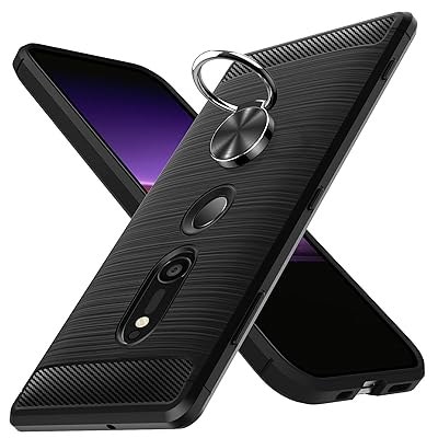 Xperia 1 ケースリング 耐衝撃 シリコン SOV41 カバー : Xperia 5 対応 ケース リング 耐衝撃 シリコン SO-01M