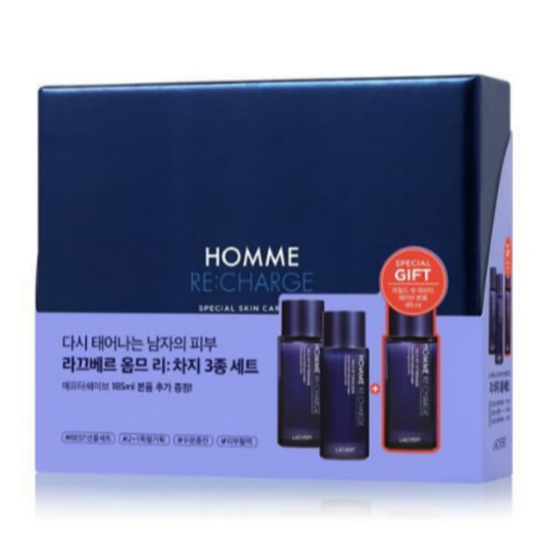 オム リチャージ 3種セット (アフターシェーブ185ml*2ea+エマルジョン180ml)