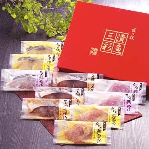 「漬魚三彩」10切入(焼津水産ブランド認定)粕漬西京味噌漬けみりん醤油漬味噌漬