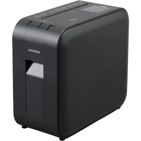 P4HS75M-B ブラック [超静音パーソナルシュレッダー マイクロクロスカット 7.5L] メーカー直送