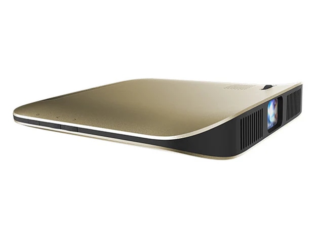 INNOIO 手のひらサイズのマイクロLEDプロジェクター AIRXEL AXJ-800 [ゴールド] 即納OK