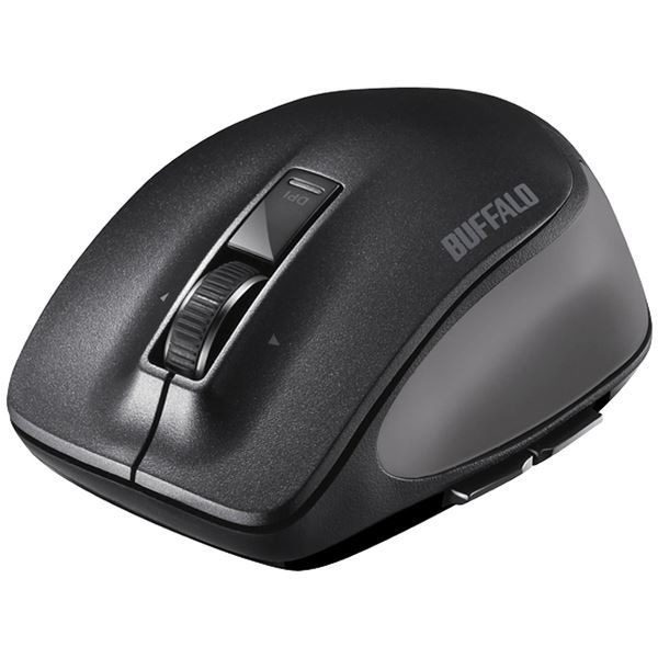 バッファロー Bluetooth BlueLED プレミアムフィットマウス Mサイズ ブラック BSMBB500MBK 6,576円