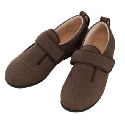 あゆみ コンフォートシューズ（1097） ダブルマジック3 茶 LL