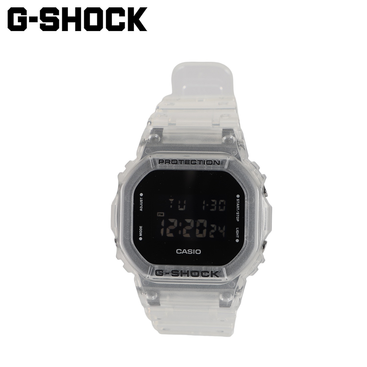 G-SHOCK 5600 腕時計 DW-5600USKE-7JF ジーショック Gショック G-ショック メンズ レディース クリア