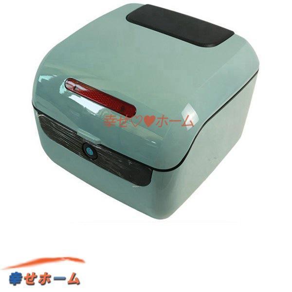 リアボックス トップケース バイク用 原付 耐衝撃 頑丈 軽量 防水防塵 簡単脱着 取り付け部品付き キーロック可能 収納