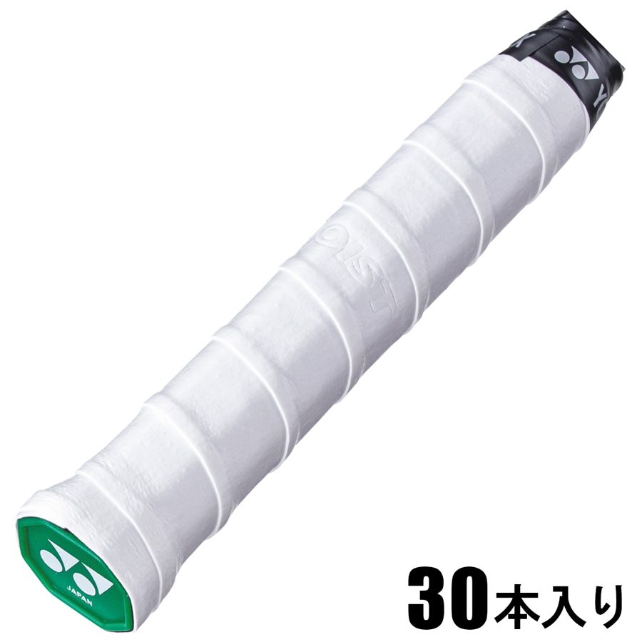 ヨネックス YO-AC148-30-011 モイストスーパーグリップ 30本入（ホワイト・幅25×長さ1200×厚さ0.65mm） YOAC14830011