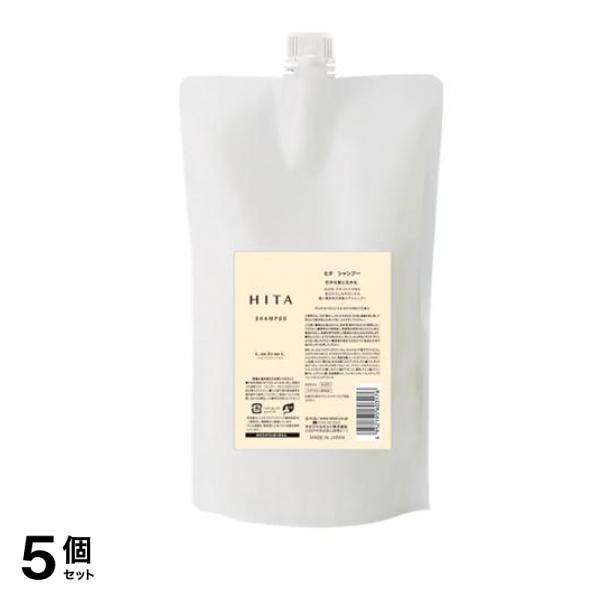 HITA ヒタ シャンプー 詰め替え用 800mL 5個セット