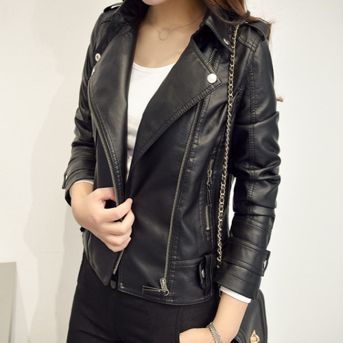 レディースレザージャケット バイクジャケット ジャンパー ライダース A1519