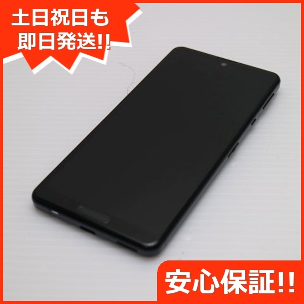 超美品 AQUOS sense 5G SHG03 ブラック 本体 即日発送 土日祝発送OK 216