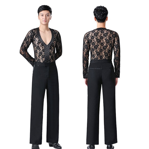 男性社交ダンス衣装 競技用 ラテンダンスシャツ メンズラテンシャツ 男性用 ダンス衣装　ダンスウェア 練習着 ラテン ルンバ チャチャチャ 演出 発表会 パーティー dm018z7 5,223円