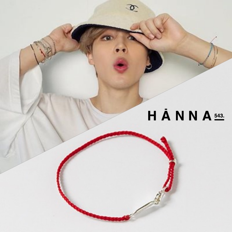 BTS JIMIN着用 【HANNA543】 B561 ブレスレット 全7色 ジミン着用