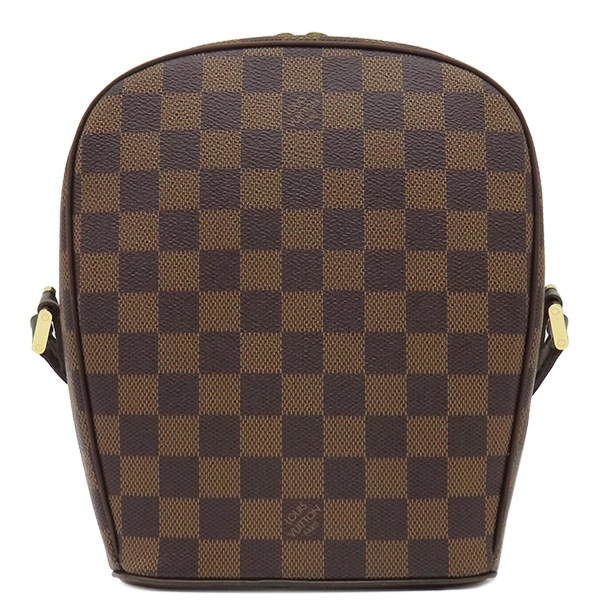 ルイヴィトン LOUIS VUITTON ショルダーバッグ イパネマ PM ダミエキャンバス ダミエエベヌ ゴールド金具 茶 斜め掛け N51294 VI0093【中古】ショルダーバッグ