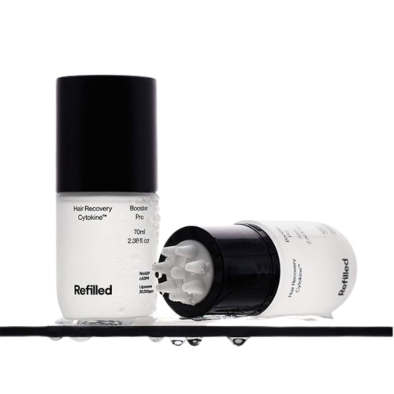 [新作](1+1)ヘアリカバリー サイトカイン ブースター プロ 70ml+リフィル 70ml #脱毛改善