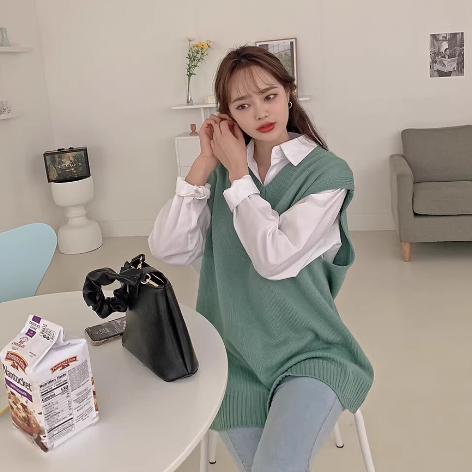 トップス ベスト 袖なし Vネック アクリル かわいい 大人可愛い きれいめ シンプル カジュアル 大人 上品 おしゃれ お洒落 かっこいい レトロ アジアン エスニック エキゾチック 大人女子 7,141円