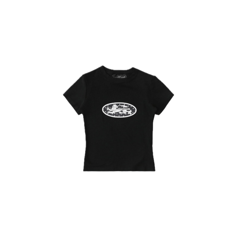 ミスティック ドット ロゴ ジャージ Tシャツ - ブラック