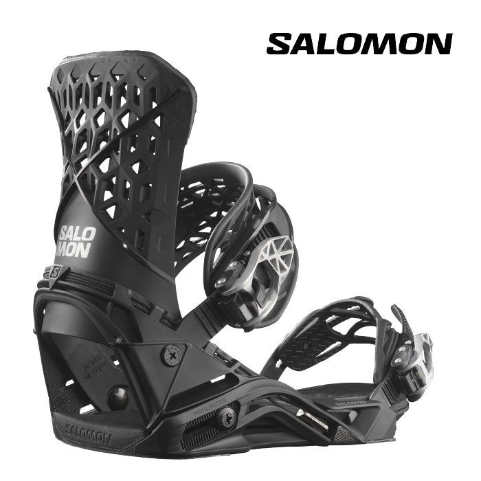 新品未使用 24-25 SALOMON BINDING HIGHLANDER BLACK S安心保証 即日発送 土日祝発送OK 31